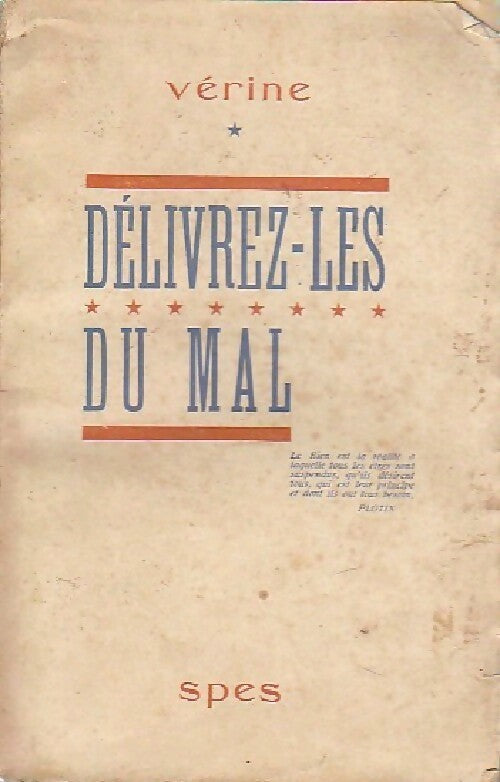 Livrenpoche : Délivrez-les du mal - Vérine - Livre