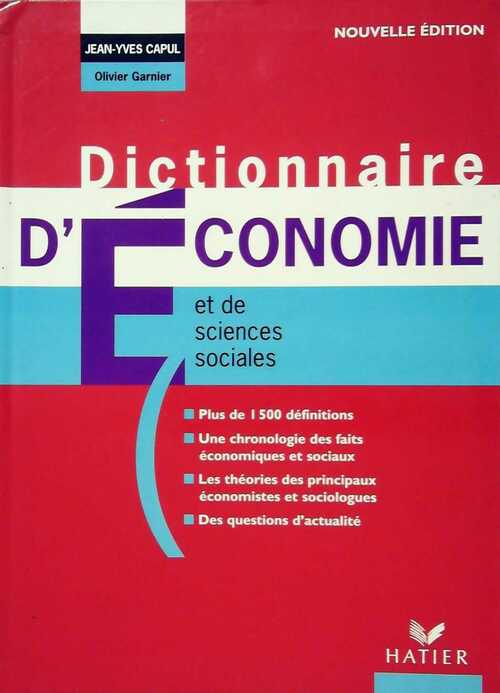 Livrenpoche : Dictionnaire d'économie et de sciences sociales - Collectif - Livre