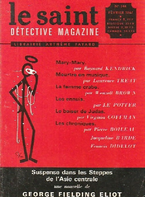 Livrenpoche : Le Saint n°144 - Inconnu - Livre
