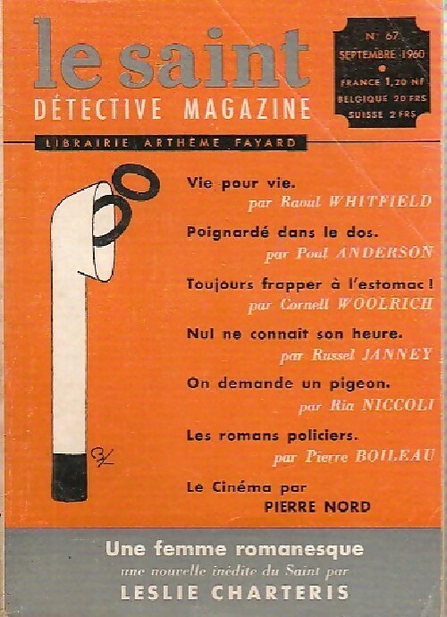 Le saint n°67 - Collectif -  Le Saint. Détective magazine - Livre