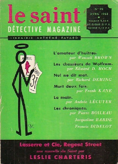 Livrenpoche : Le Saint n°98 - Collectif - Livre