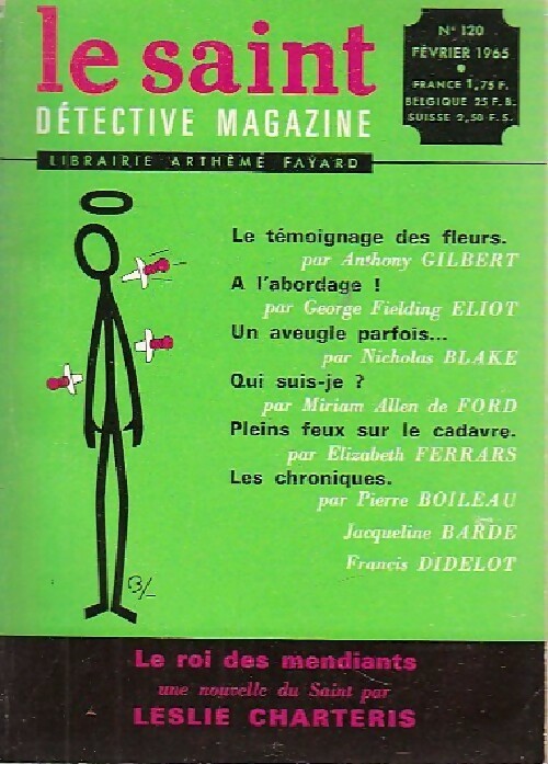 Le Saint n°120 - Collectif -  Le Saint. Détective magazine - Livre
