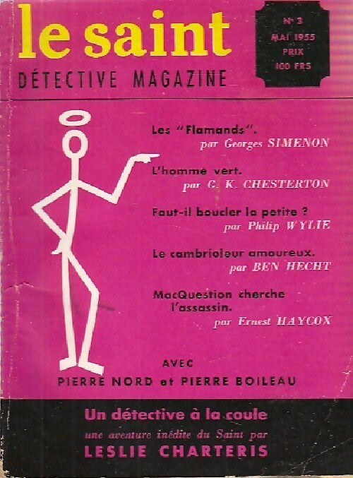 Livrenpoche : Le Saint n°3 - Collectif - Livre