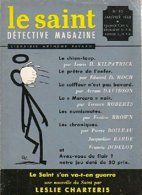 Le Saint n°95 - Collectif -  Le Saint. Détective magazine - Livre
