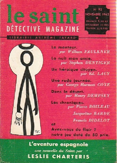 Livrenpoche : Le Saint n°93 - Collectif - Livre