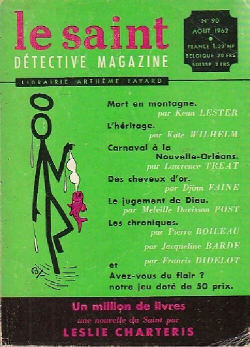 Livrenpoche : Le Saint n°90 - Collectif - Livre