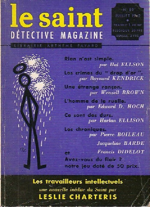 Livrenpoche : Le Saint n°89 - Collectif - Livre