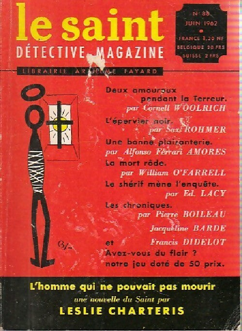 Le Saint n°88 - Collectif -  Le Saint. Détective magazine - Livre