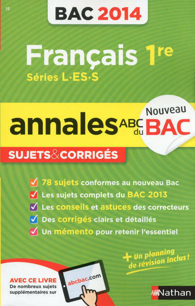 Livrenpoche : Français 1ère L, ES, S - Anne Cassou-Nogues - Livre