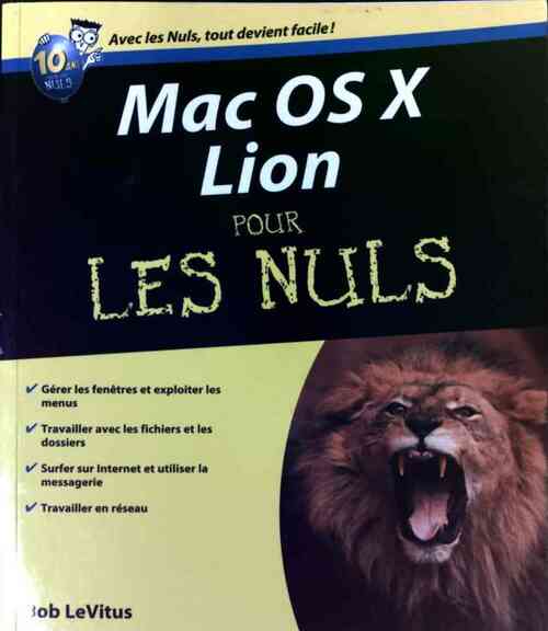 Mac OS X Lion - Bob Levitus -  Pour les nuls - Livre