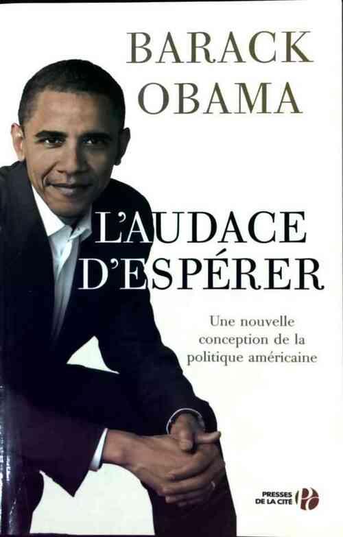 Livrenpoche : L'audace d'espérer - Barack Obama - Livre