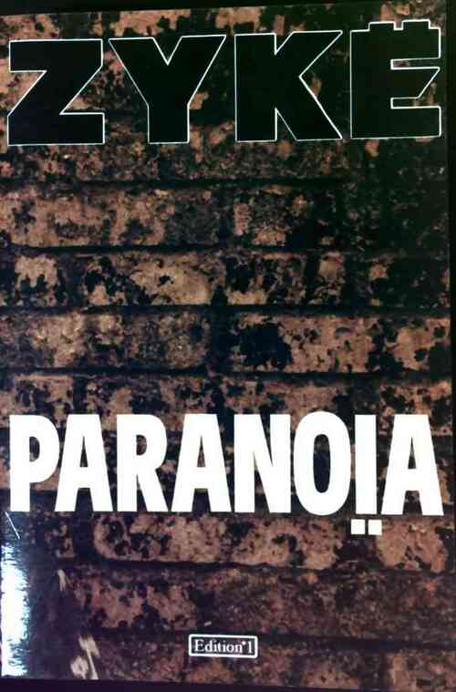 Livrenpoche : Paranoïa - Cizia Zykë - Livre