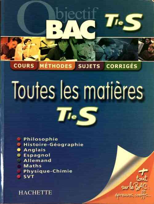 Livrenpoche : Toutes les matières Tle S - Collectif - Livre