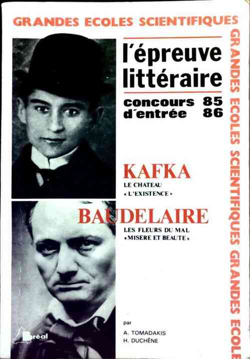 Livrenpoche : L'épreuve littéraire 1985-1986 - Collectif - Livre