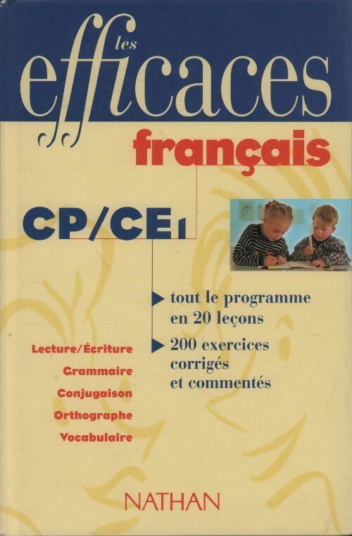 Français CP CE1 - Maurice Obadia -  Les efficaces - Livre