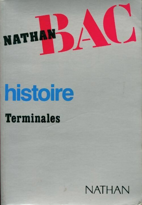 Livrenpoche : Histoire. Terminales - Le Lorrain - Livre