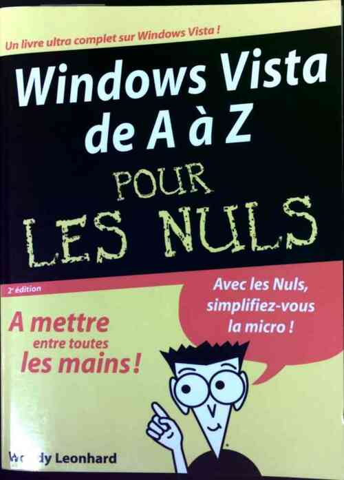 Livrenpoche : Windows Vista de A à Z - Woody Leonhard - Livre