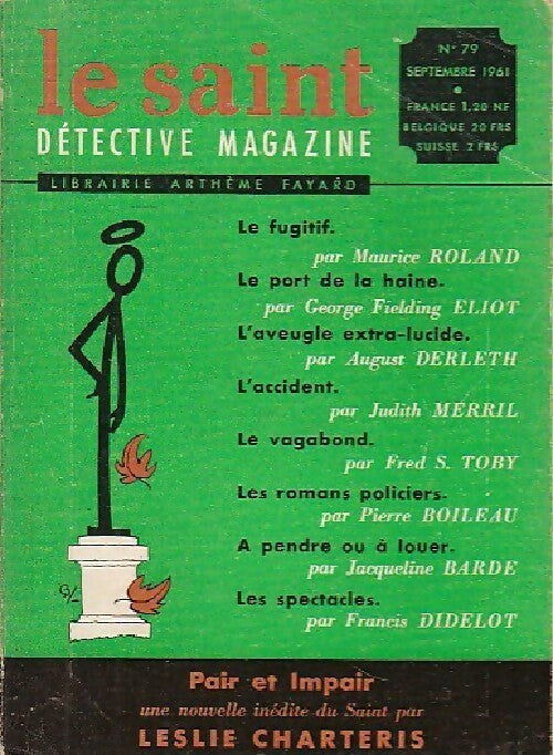 Livrenpoche : Le Saint n°79 - Collectif - Livre