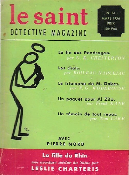 Livrenpoche : Le Saint n°13 - Collectif - Livre