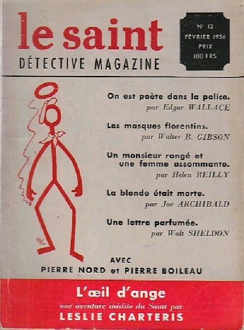 Le Saint n°12 - Collectif -  Le Saint. Détective magazine - Livre
