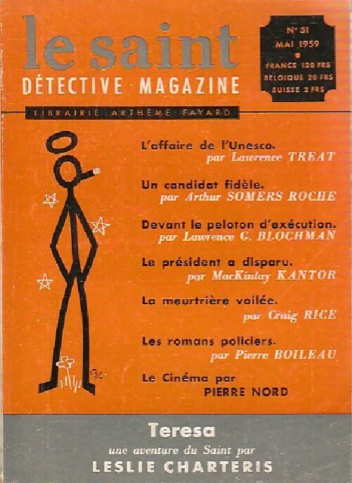 Le Saint n°51 - Collectif -  Le Saint. Détective magazine - Livre