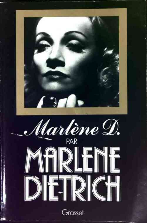 Livrenpoche : Marlène D. - Marlène Dietrich - Livre