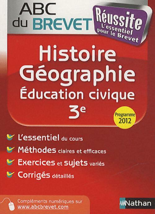 Livrenpoche : Histoire-Géographie-Education civique 3e 2012 - Grégoire pralon - Livre