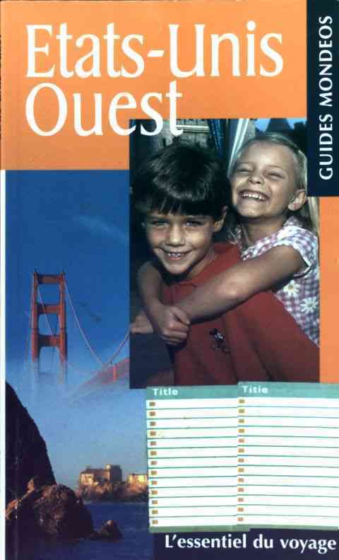 Livrenpoche : Etats-Unis Ouest - Nicolas Finet - Livre