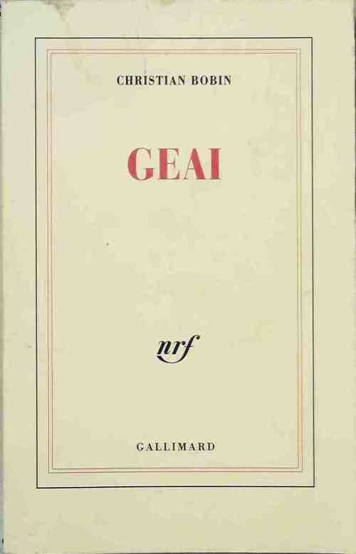 Livrenpoche : Geai - Christian Bobin - Livre