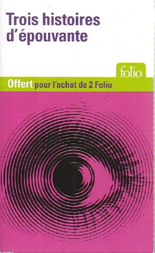 Livrenpoche : Trois histoires d'épouvante - Collectif - Livre
