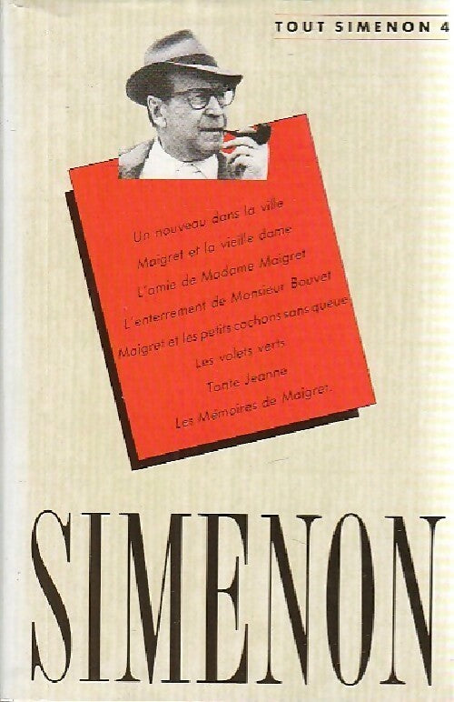 Livrenpoche : Tout Simenon Tome IV - Georges Simenon - Livre