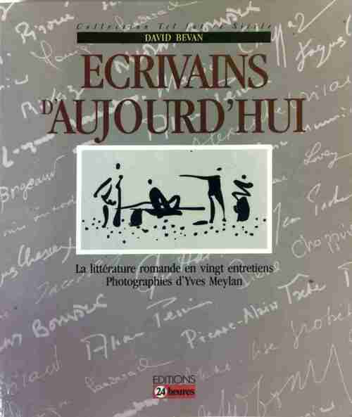 Livrenpoche : Ecrivains d'aujourd'hui - David Bevan - Livre