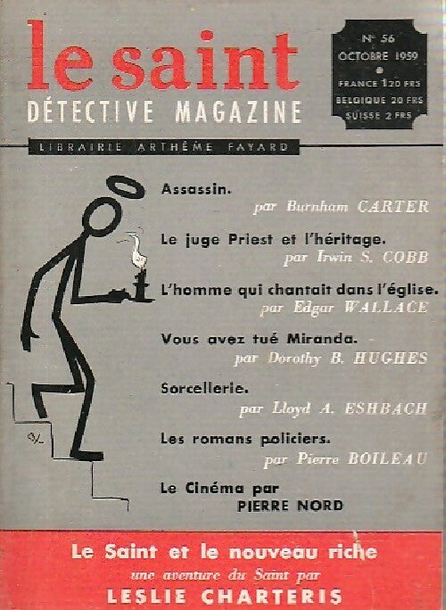 Le Saint n°56 - Collectif -  Le Saint. Détective magazine - Livre