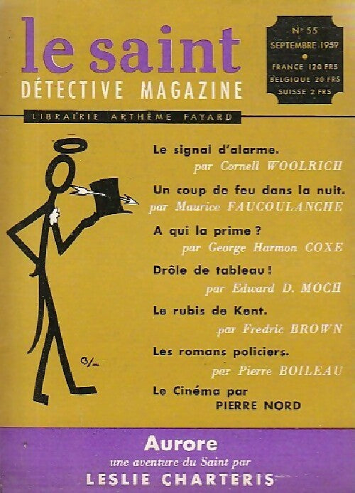 Le Saint n°55 - Collectif -  Le Saint. Détective magazine - Livre