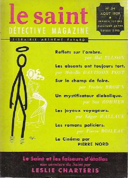 Le Saint n°54 - Collectif -  Le Saint. Détective magazine - Livre