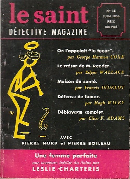 Le Saint n°16 - Collectif -  Le Saint. Détective magazine - Livre