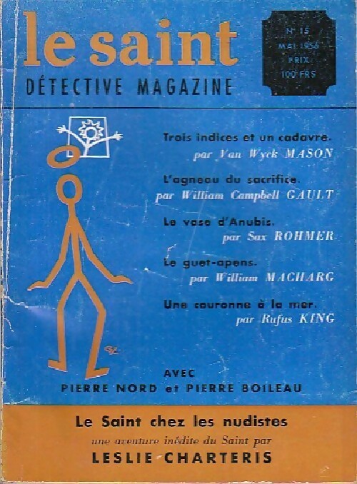 Livrenpoche : Le Saint n°15 - Collectif - Livre
