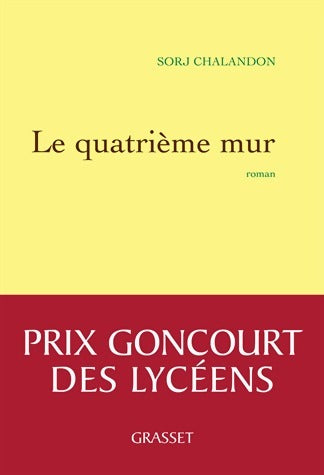 Livrenpoche : Le quatrième mur - Sorj Chalandon - Livre