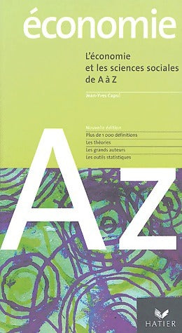 Livrenpoche : L'économie de A à Z - Collectif - Livre