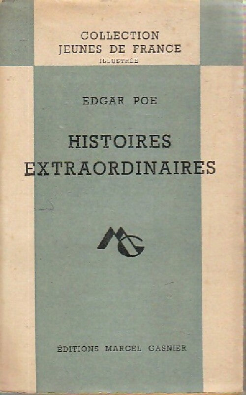 Histoires extraordinaires - Edgar Poë - Livre