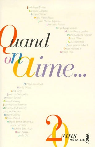 Livrenpoche : Quand on aime... - Collectif - Livre