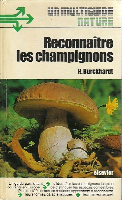 Livrenpoche : Reconnaître les champignons - Hanns Burckhardt - Livre