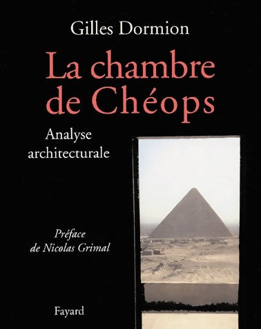 Livrenpoche : La chambre de Chéops - Gilles Dormion - Livre