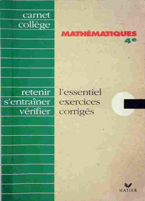 Livrenpoche : Mathématiques 4e - Michel Goutodier - Livre