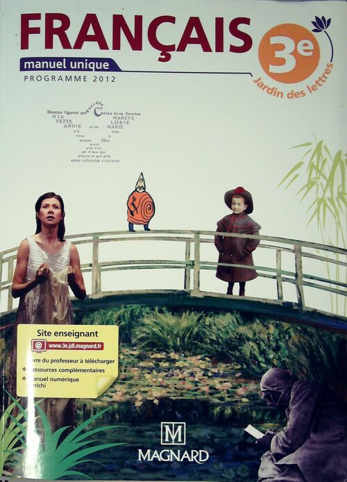 Livrenpoche : Français 3e. Jardin des lettres - Evelyne Ballenfat - Livre
