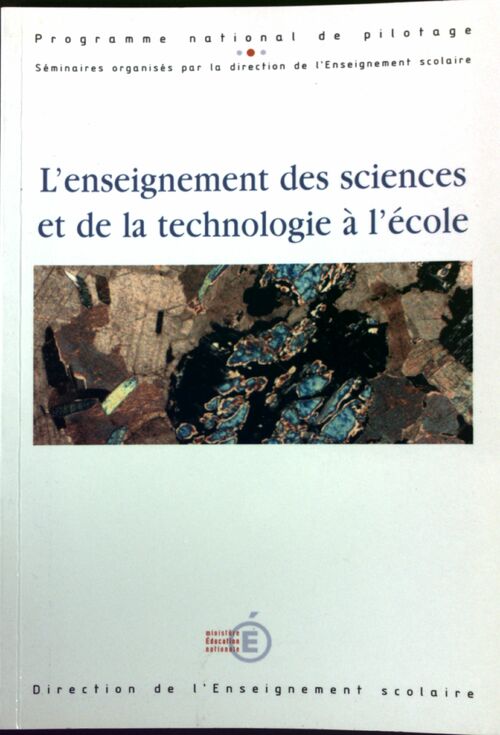 Livrenpoche : L'enseignement des sciences et de la technologie à l'école - Collectif - Livre