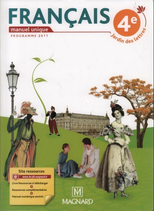 Livrenpoche : Français 4e. Jardin des lettres - Evelyne Ballanfat - Livre