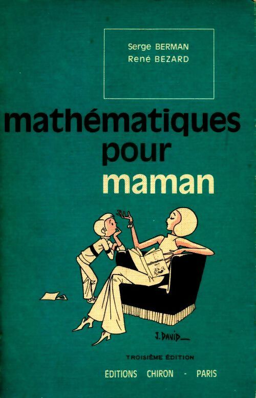 Livrenpoche : Mathématiques pour maman - Serge Berman - Livre