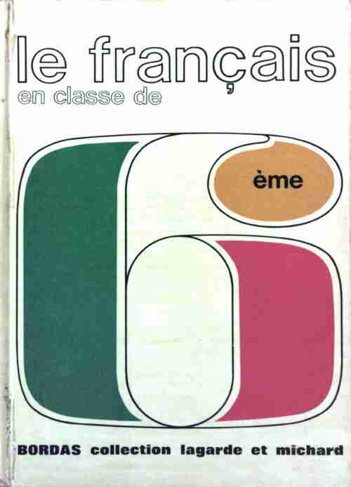 Livrenpoche : Le français en classe de 6e - Jean Fournier - Livre