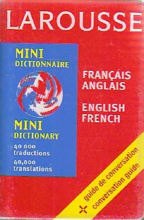 Livrenpoche : Larousse de poche, dictionnaire bilingue français-anglais - Inconnu - Livre